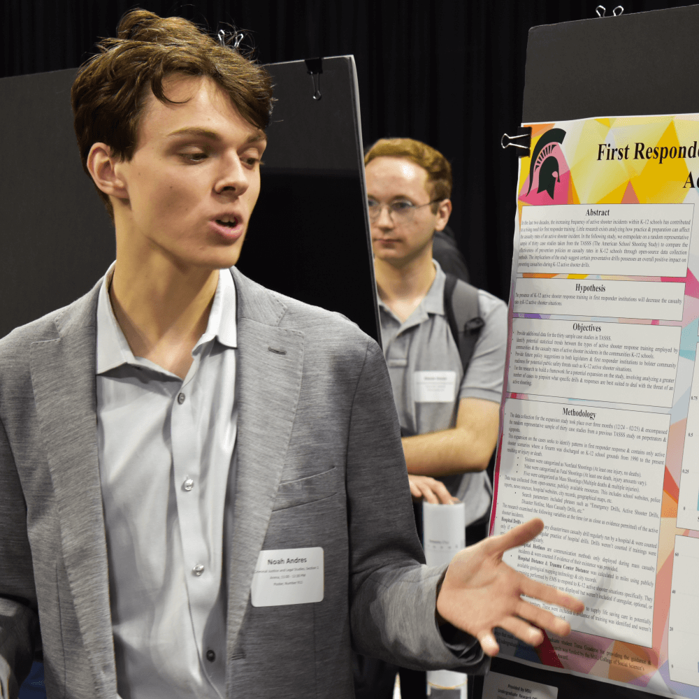 Noah Andres Wins UURAF First Place Award