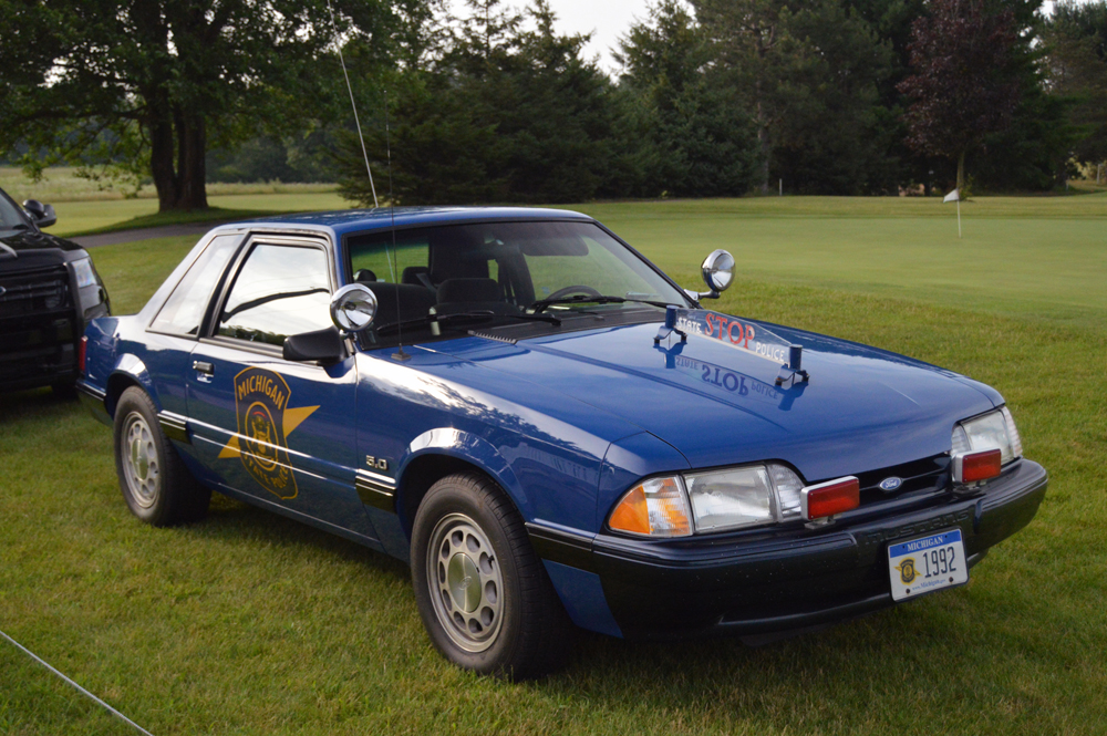 Old Michigan State Police Cruiser